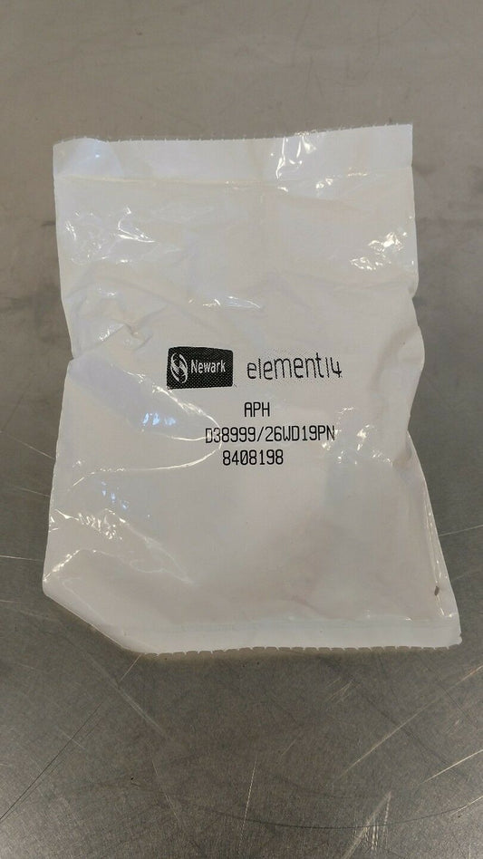Newark Element4 APH D38999/26WD19PN Circular Connector with Pins 6B
