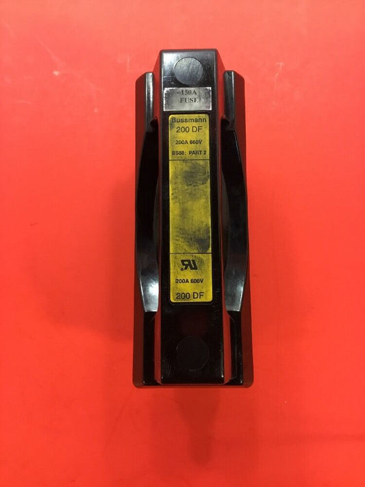 Bussman 150M09C Fuse 150AMP 600VAC Class C With 200 DF Fuse Holder.  4A
