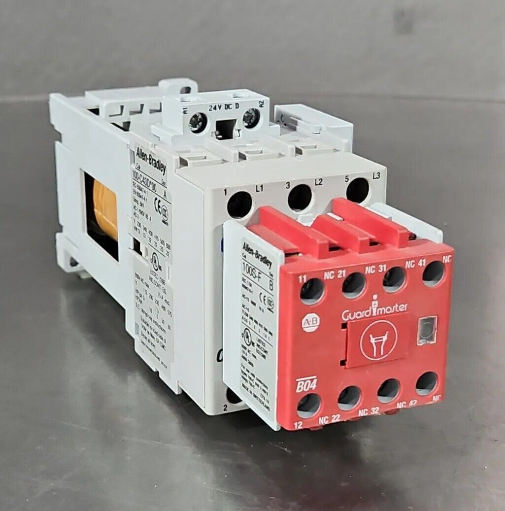 Allen-Bradley 100S-C43DJ14C Ser A (Complete Device). Safety Contactor.     4E-18