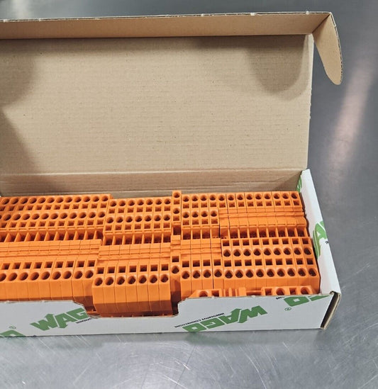 WAGO 281-678 Conductor Through Terminal Block - Lot of 35.              Loc3D-31
