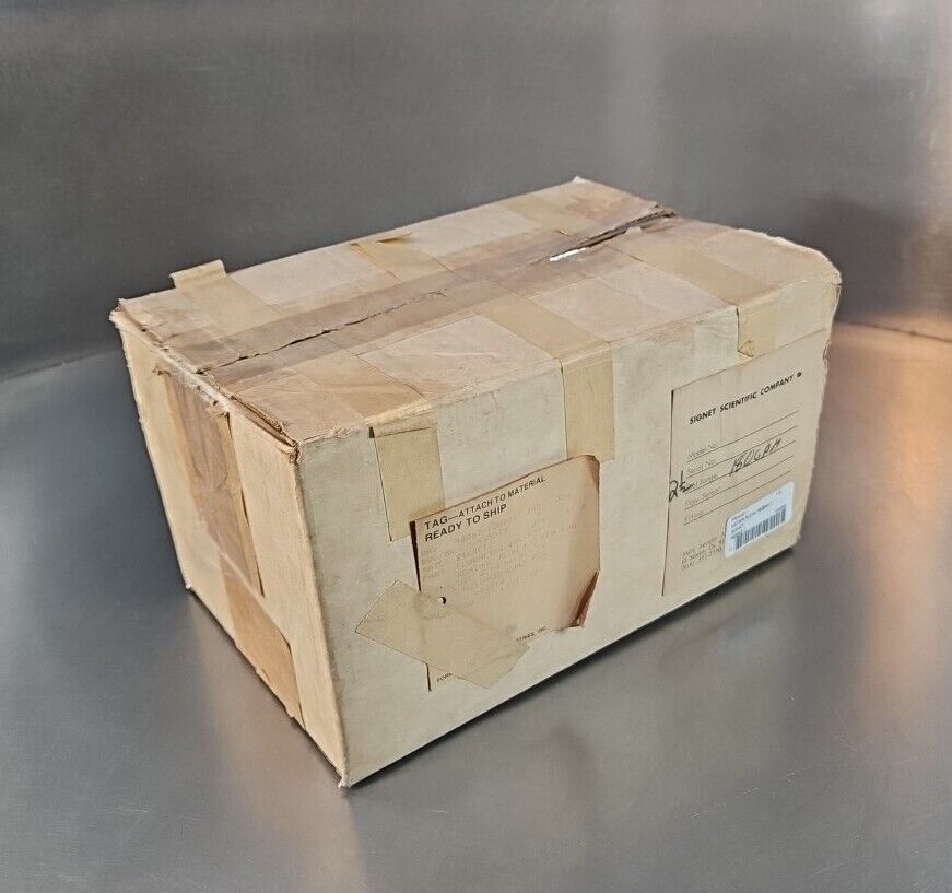 SIGNET INDUSTRIAL P50940-1 SELF POWERED ANALOG FLOMETER.                   Loc6F