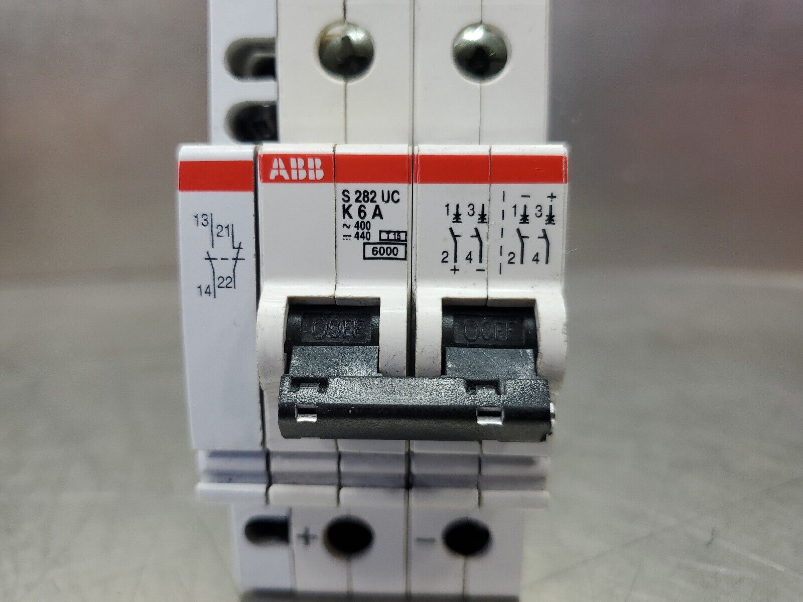 ABB S282-UC-K6A 400VAC/440VDC Circuit Breaker. 4G – Palmetto Automation ...