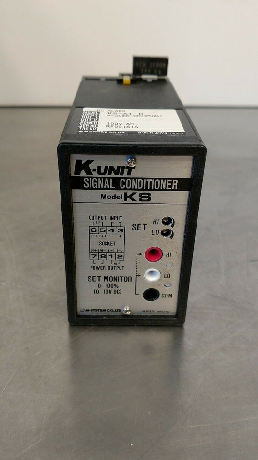M-SYSTEM K-UNIT Signal Conditioner KS-A1-B BIN#3