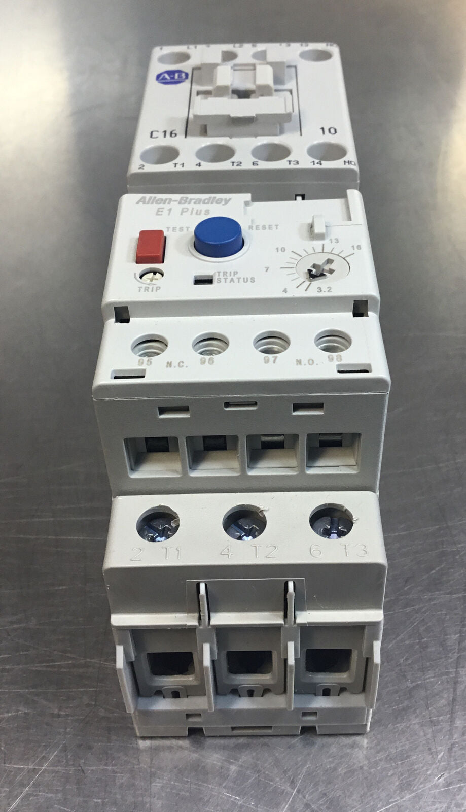 ALLEN BRADLEY  100-C16E*10 /B  +  193-EEDB /C  CONTACTOR COIL 24 VDC 3.2-16A  4C