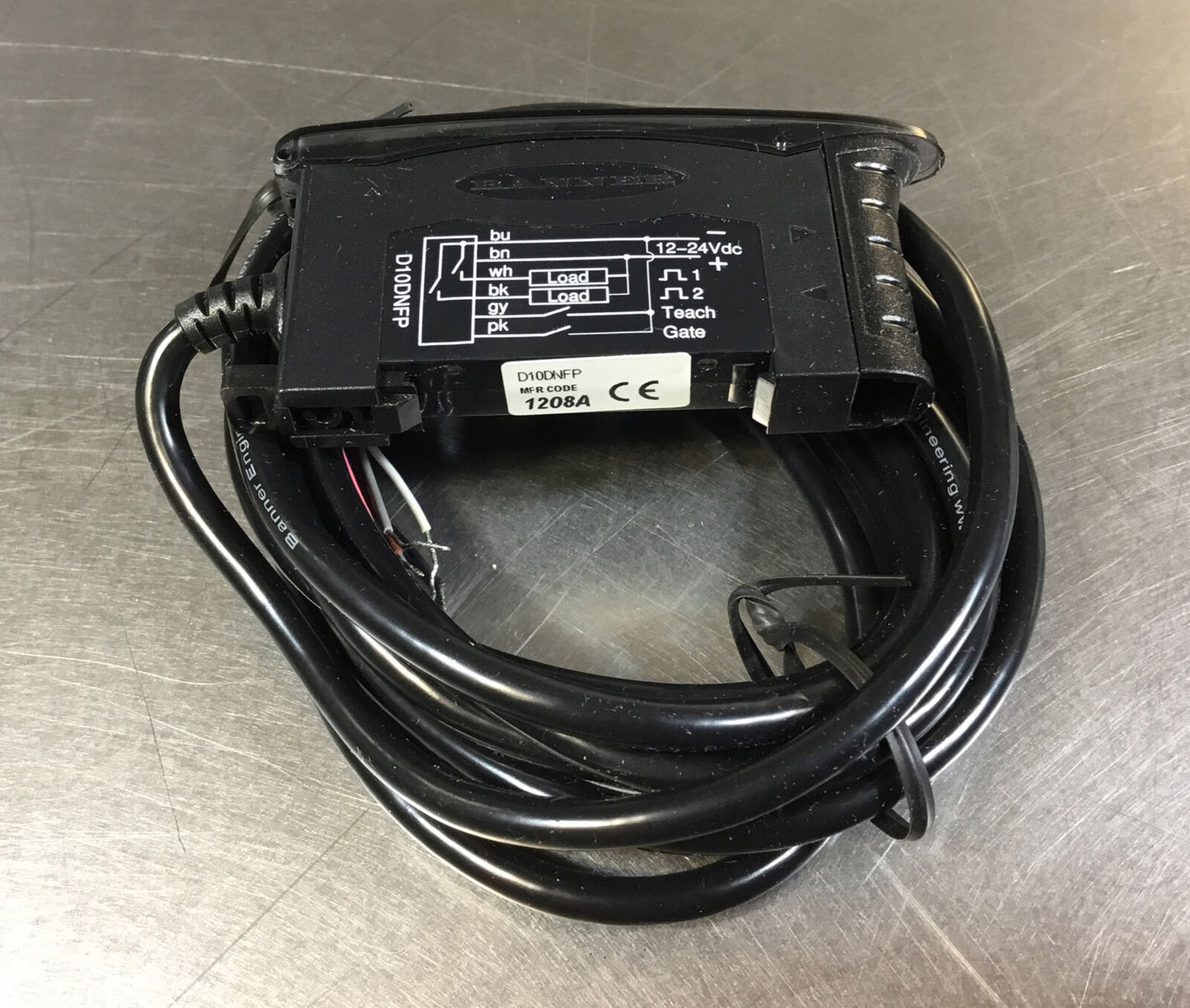 BANNER ENGINEERING  D10DNFP  /  62379  Dual Discrete Sensor 12-24VDC    3E-29