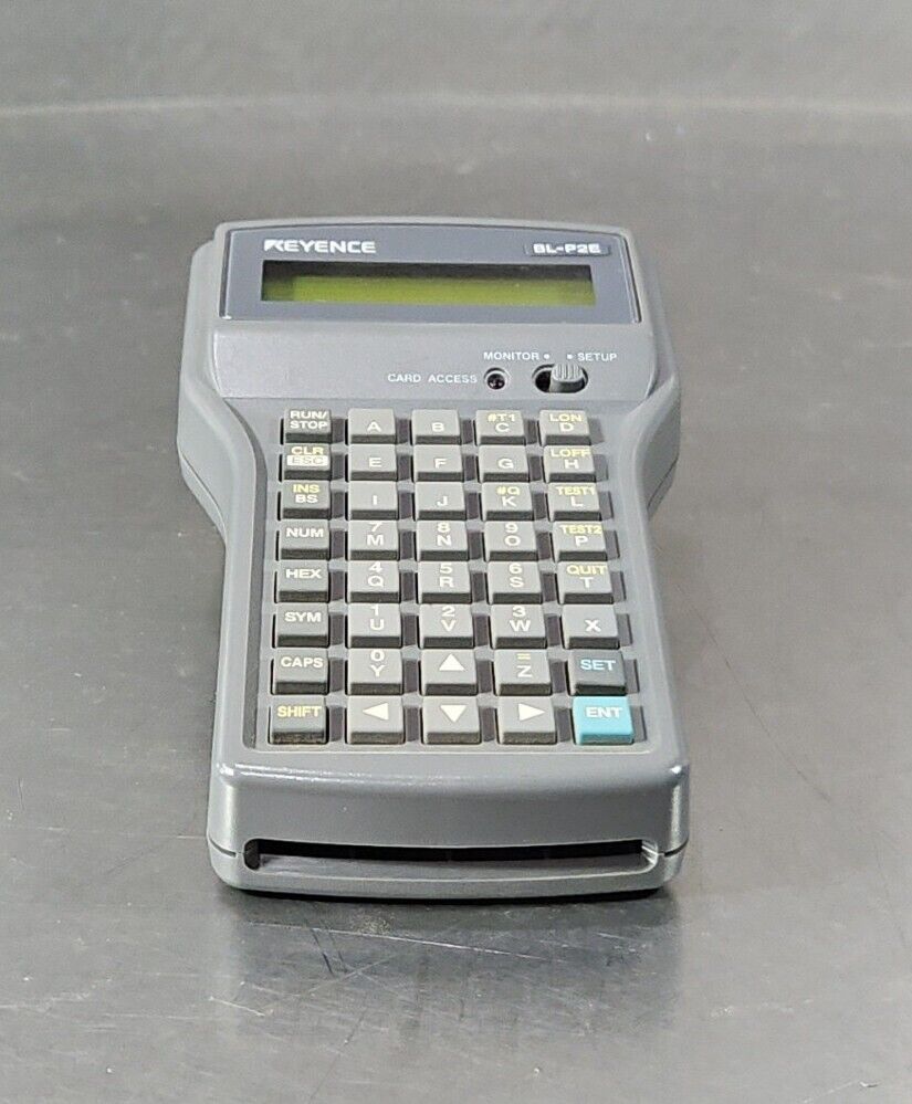 Keyence BL-P2E Handheld Programmer. 3A-22 – Palmetto Automation Inc.
