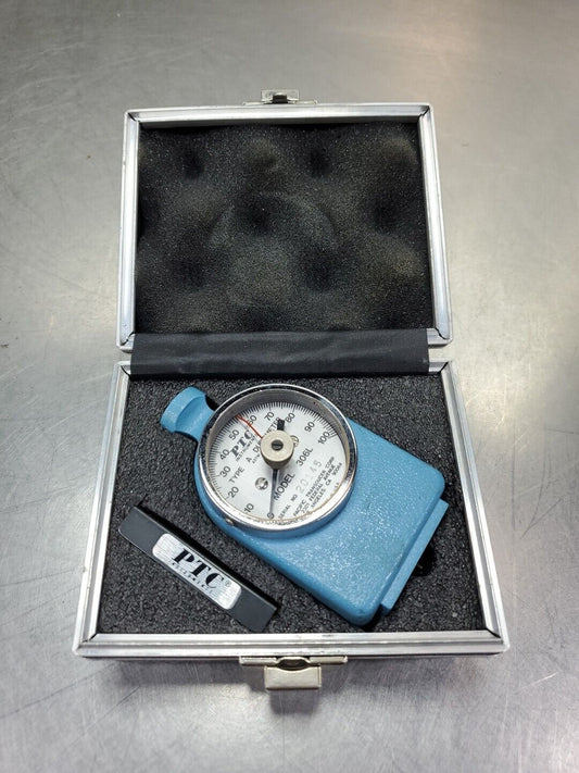 PTC Instruments Model 306L Type A Durometer w/Case.                        5D-22