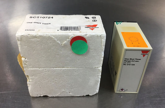Carlo Gavazzi  SC210724  One Shot Timer 24VDC  0.5 Sec.      4B-1