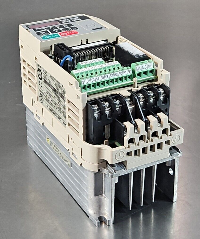Yaskawa CIMR-VU2A0004FAA Variable Frequency Drive.                         1B-1