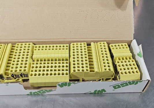 WAGO 281-686 Conductor Through Terminal Block - Box of 45              Loc 3D-27