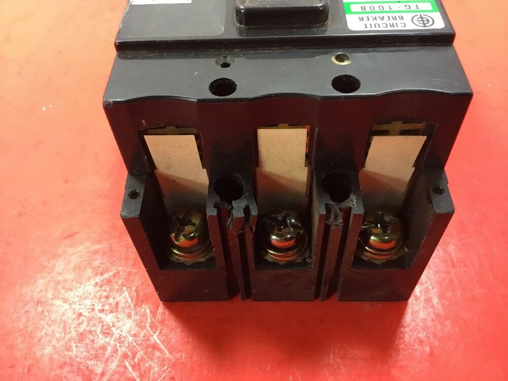 TG-100B Tersaki Circuit Breaker 75A 3 Pole with 7FH-2MC Interlock           4E-1