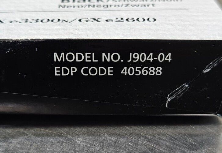 Ricoh GC 31K for GXE2600 Black Toner Cartridge.                            3B-21