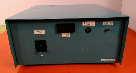 High Frequency Heating Device Model ZKB2508-3 200V Output.    4A