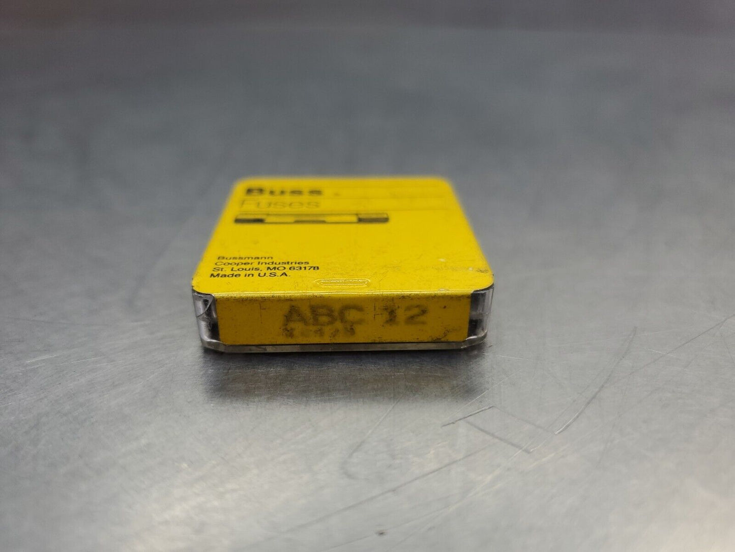 Bussman ABC12 FUSE, 250/125VAC 750/10,000A.                             4D-BOX#2
