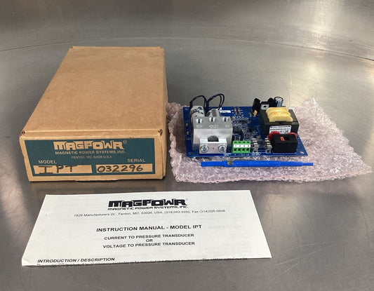 Magnetic Power Systems MAGPOWER MODEL   IPT  Pressure Transducer       3B-23