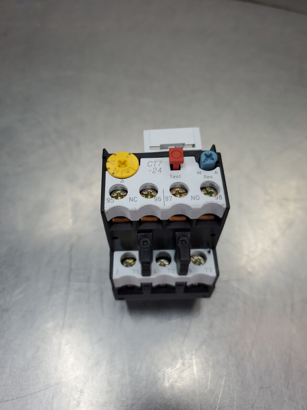 SPRECHER + SCHUH CT7-24-4 2.4-4A THERMAL OVERLOAD RELAY.                   4E-17