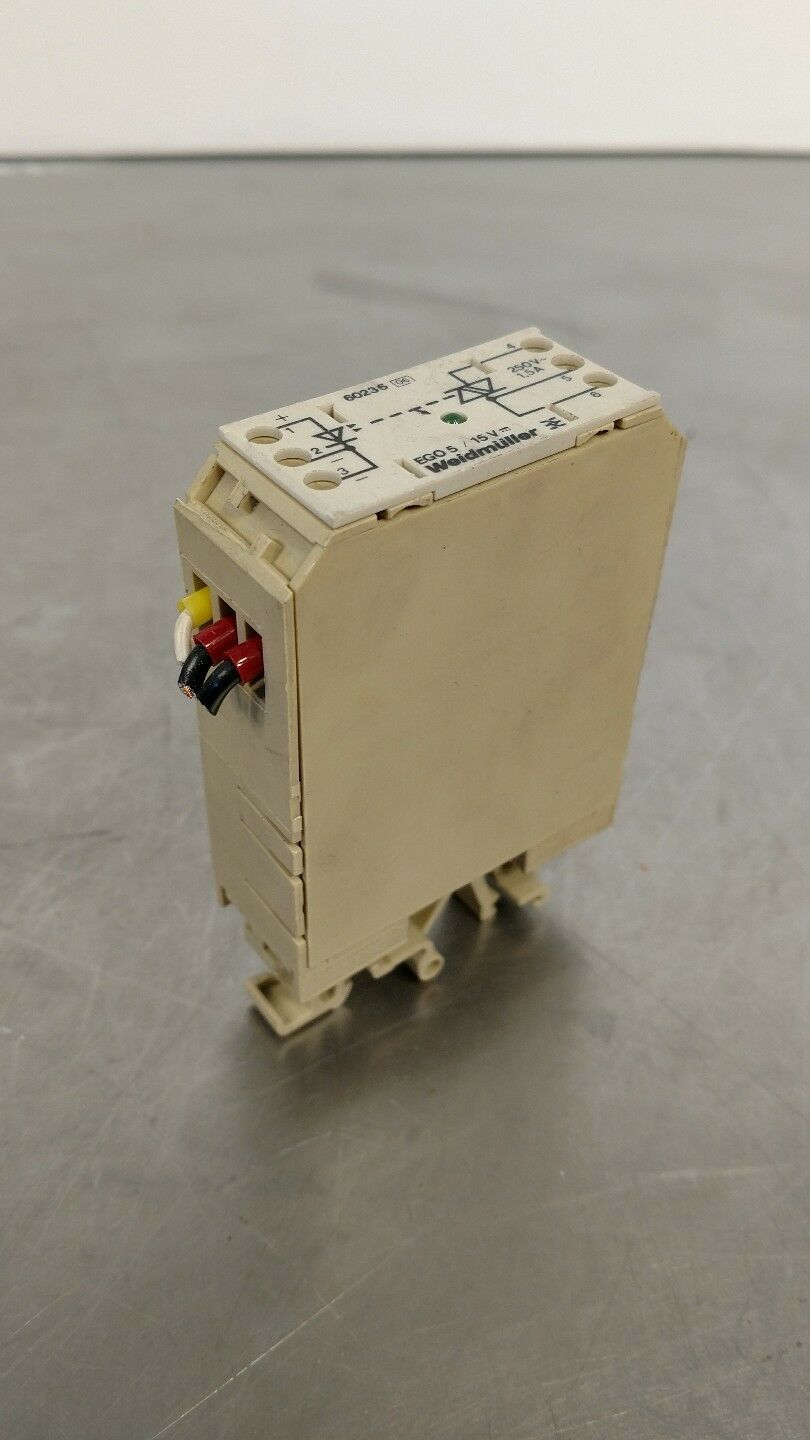 WEIDMULLER EGO5 60236 15V Contact Module 4B