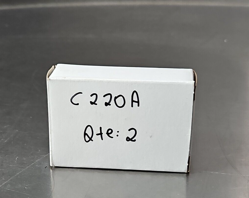 General Electric 123C220A Overload Relay Heater Element. Lot of 2.       Loc4D30