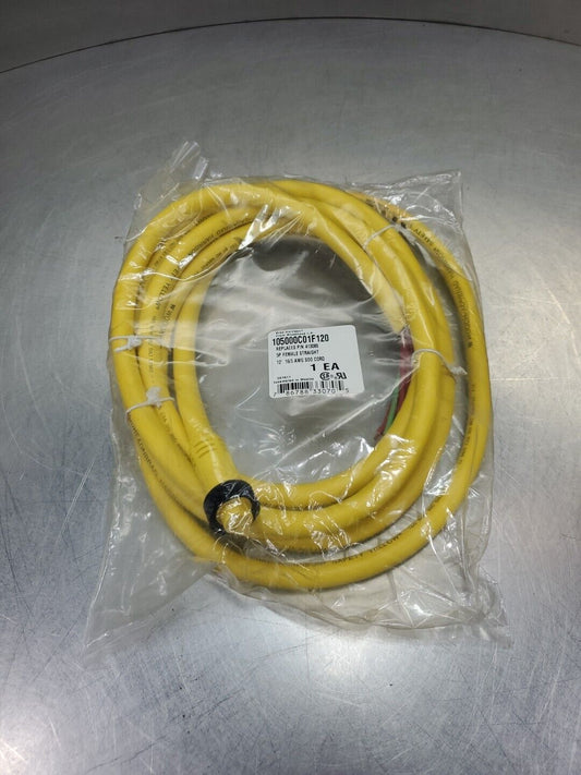 Brad Harrison 105000C01F120 Cordset Female 5P Straight - 12ft.             5D-17