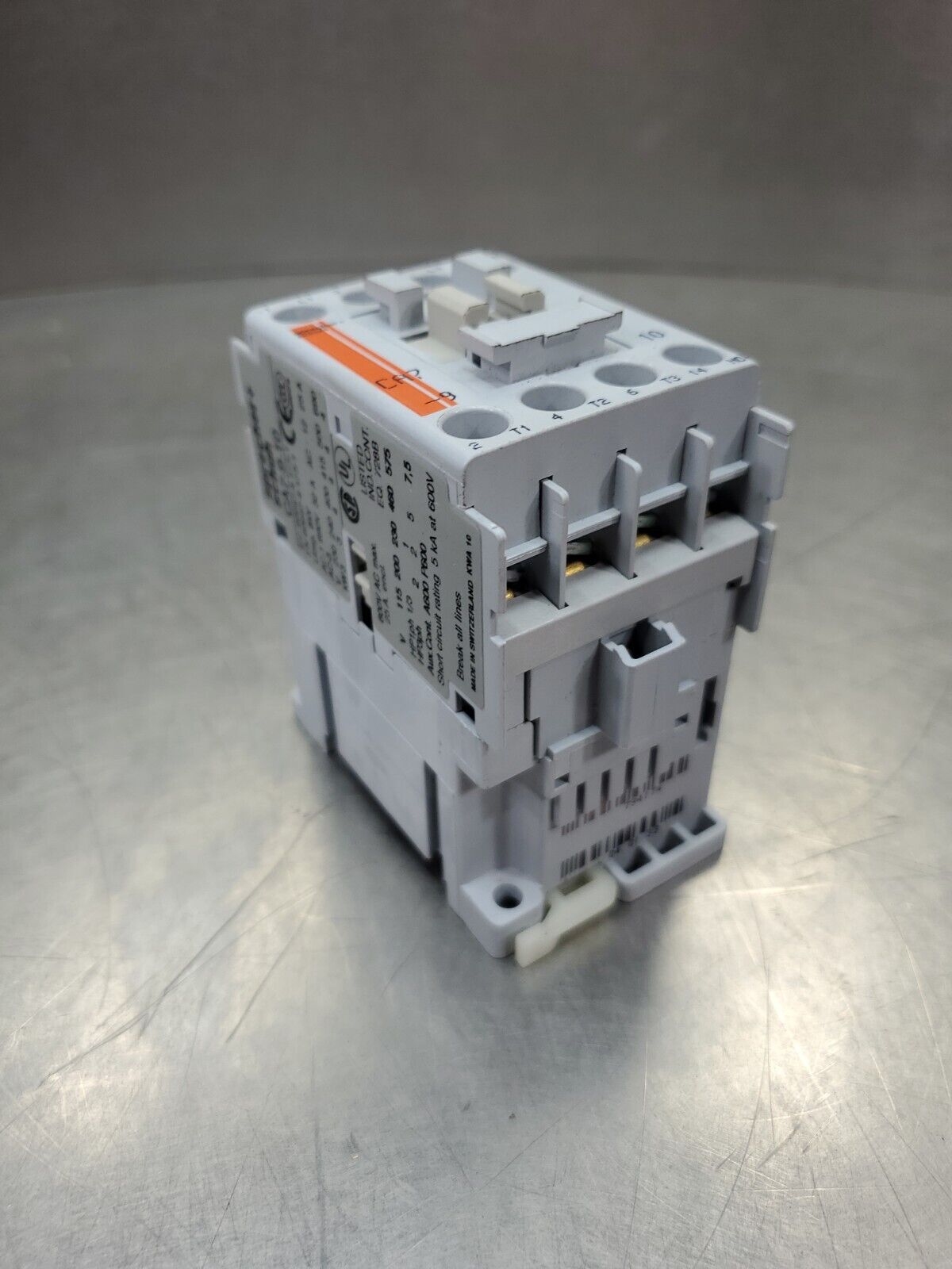 Sprecher+Schuh CA7-9-10 600V Contactor.                                    4E-17