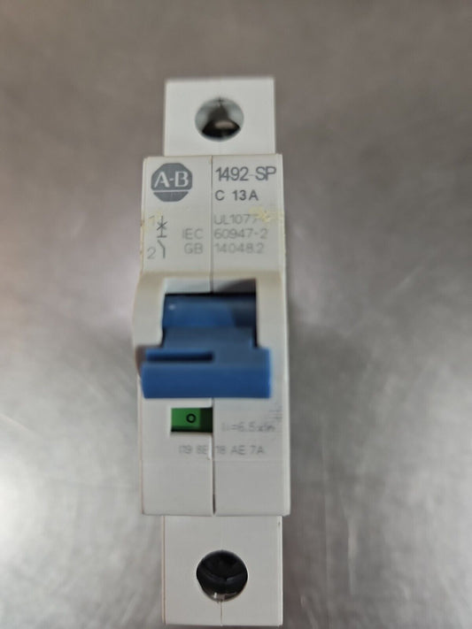 ALLEN BRADLEY 1492-SP 13A CIRCUIT BREAKER                              Loc 4E-13