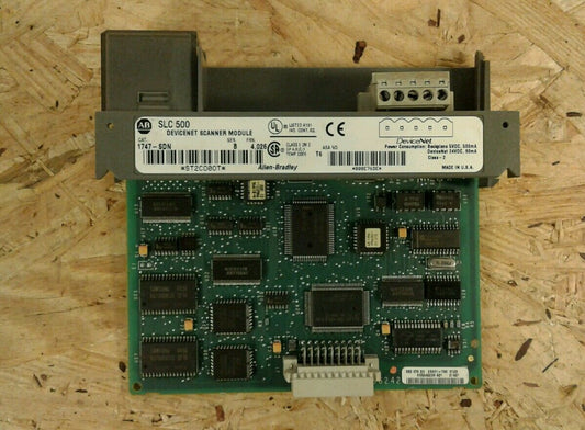Allen-Bradley SLC 500 1747-SDN Series B DeviceNet Scanner Module            AUC