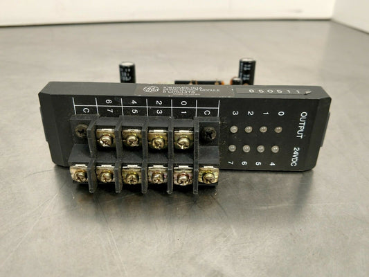 GE FANUC IC610MDL151A 24VDC Output Module 8-Circuits w/ Terminal Block 3F