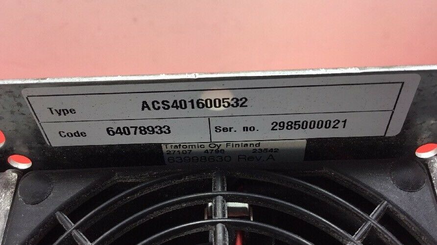 ABB 5HP AC DRIVE ACS401600532 3PH 8.8AMP 380-480VAC    1E