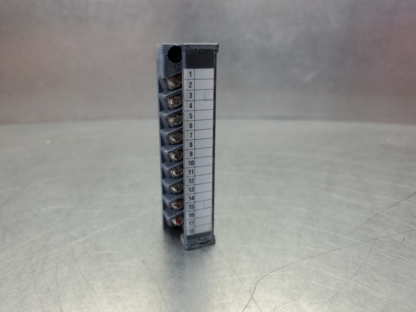 Mitsubishi BKO-C10755 PLC In/Out Connector Terminal.                       3C-22