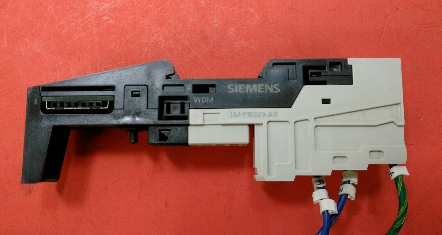 SIEMENS 6ES7 193-4CD20-0AA0 SIMATIC DP TERMINAL with TM-P15S23-A0     3A