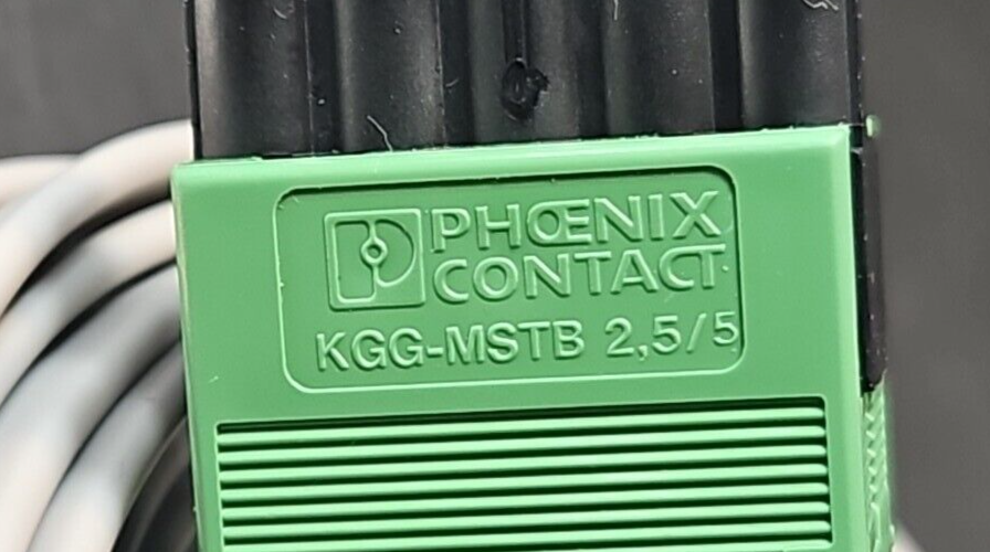 Phoenix contact KGG-MSTB 2.5/5 Connection Cords.                        Loc3E-47