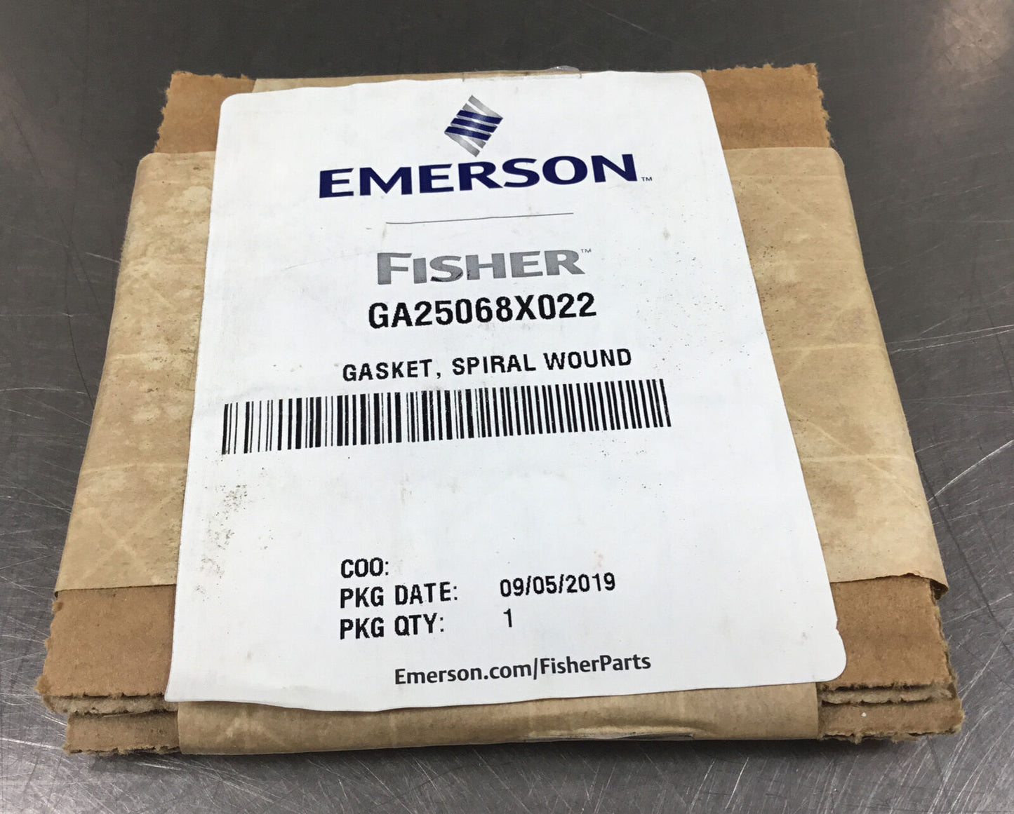 EMERSON Fisher  GA25068X022  Gasket. Spiral Wound    6D-9