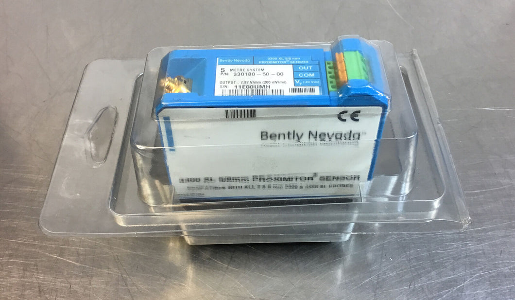 Bently Nevada 330180-50-00  3300 XL 5/8mm PROXIMITOR SENSOR    5B