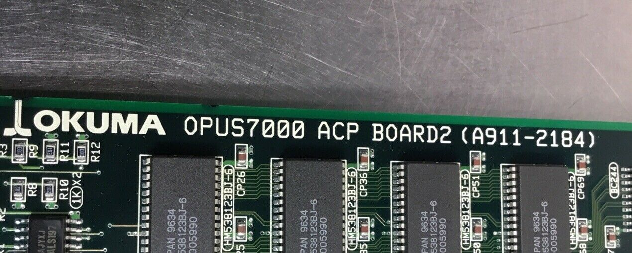 OKUMA OPUS7000 ACP Board 2, A911-2184 , E4809-770-109, 1911-2184-23-086    3D-18