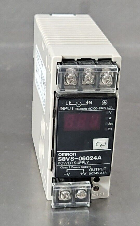 Omron S8VS-06024A 24V 2.5A 60W 7-Pin Power Supply                        4D-17