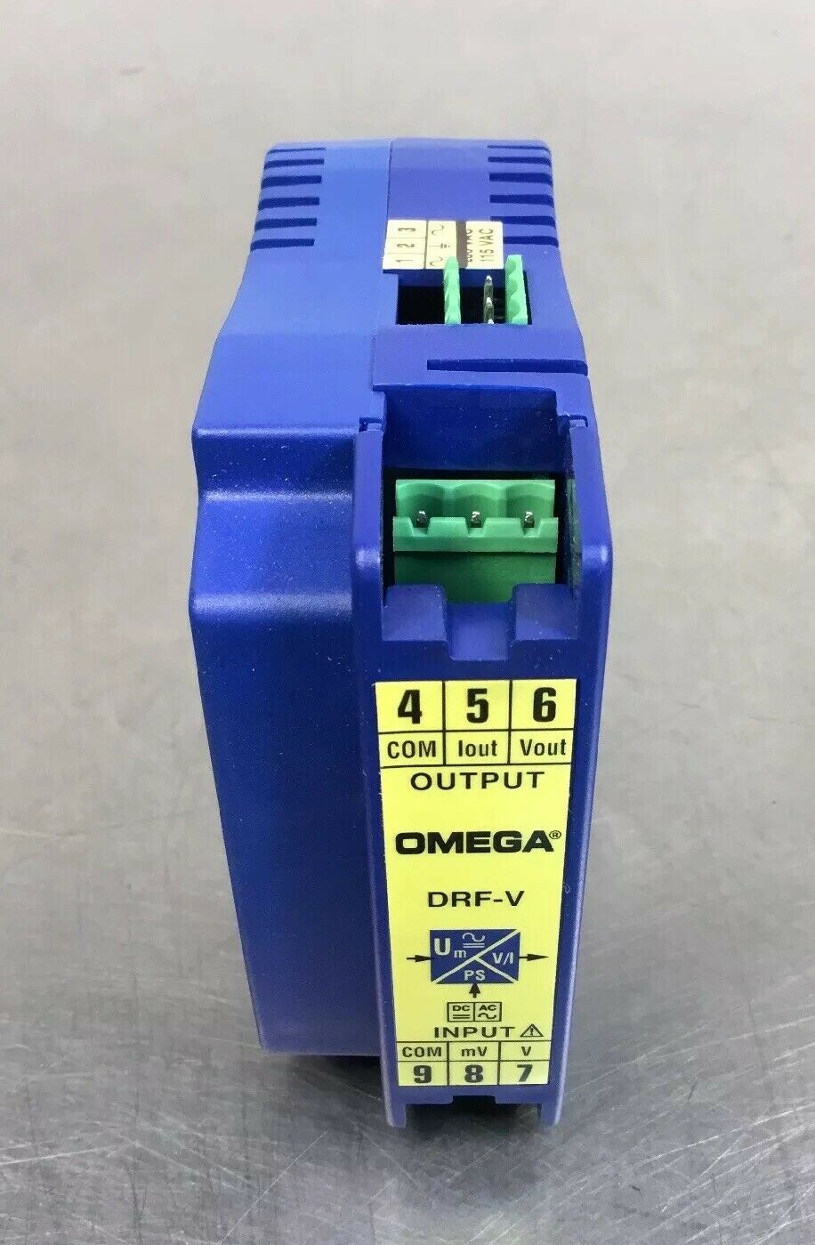 Omega DC & AC Voltage Input Signal Conditioners DRF-VDC-115VAC-300MV-4/20    3C