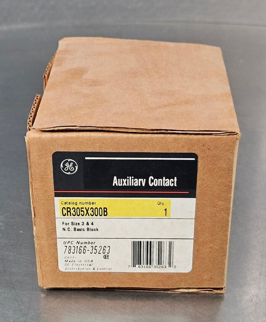 GE CR305X300B AUXILIARY CONTACT KIT.                                   Loc4B-20