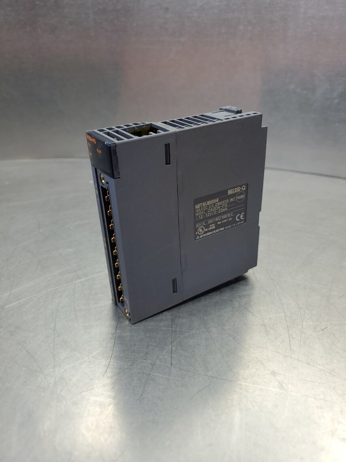 Mitsubishi Q62DA-FG Isolated D/A Converter Unit - See Description.        3C-22