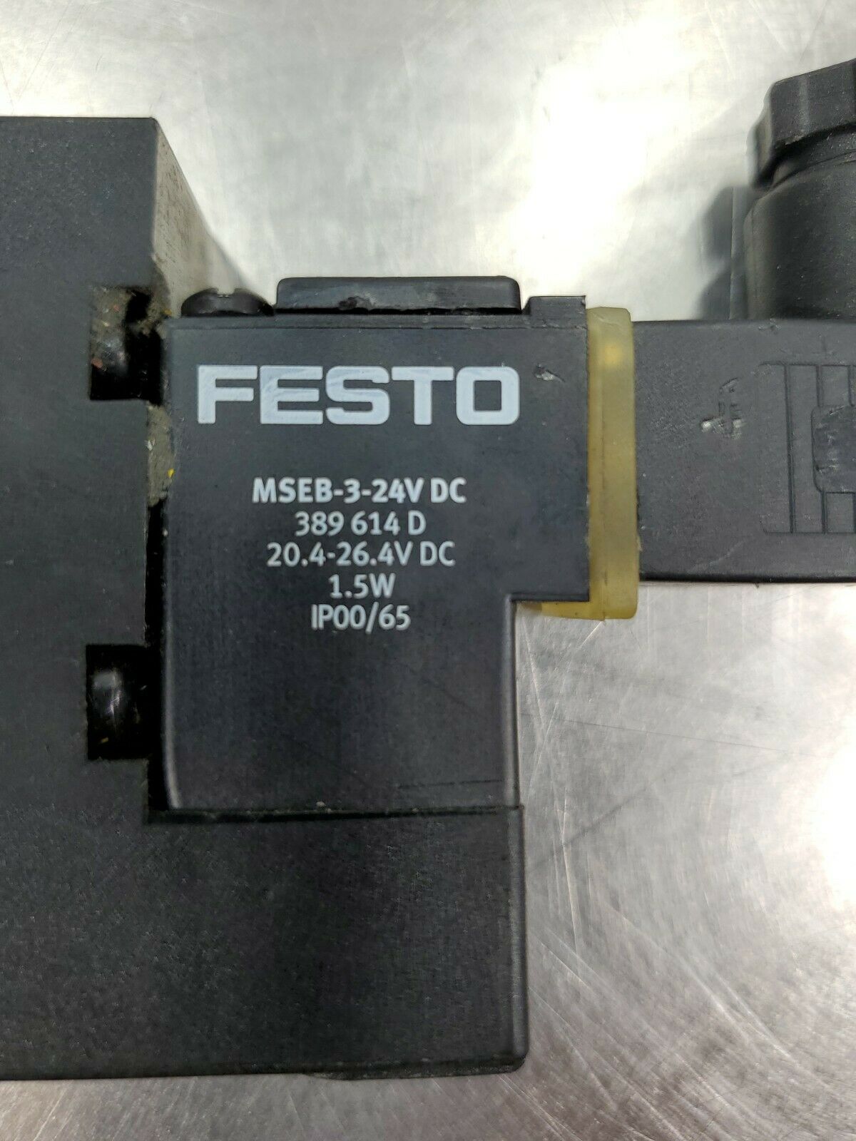 FESTO Valve Part CPE18-M1H-3GL-1/4 with  FEST0 MSEB-3-24V DC.                 6E