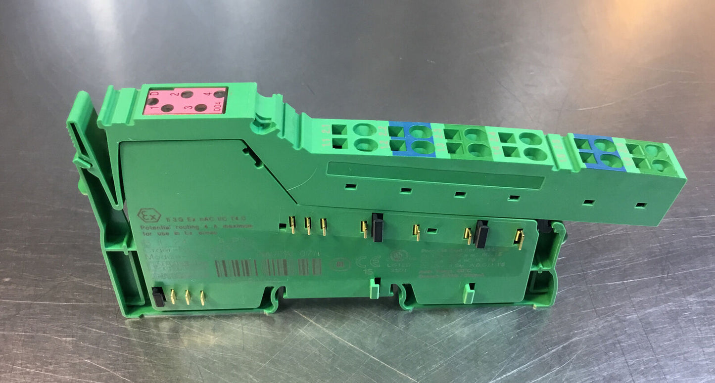 PHOENIX CONTACT  IB IL 24 DO 4-PAC  Digital Output Terminal     3E-22