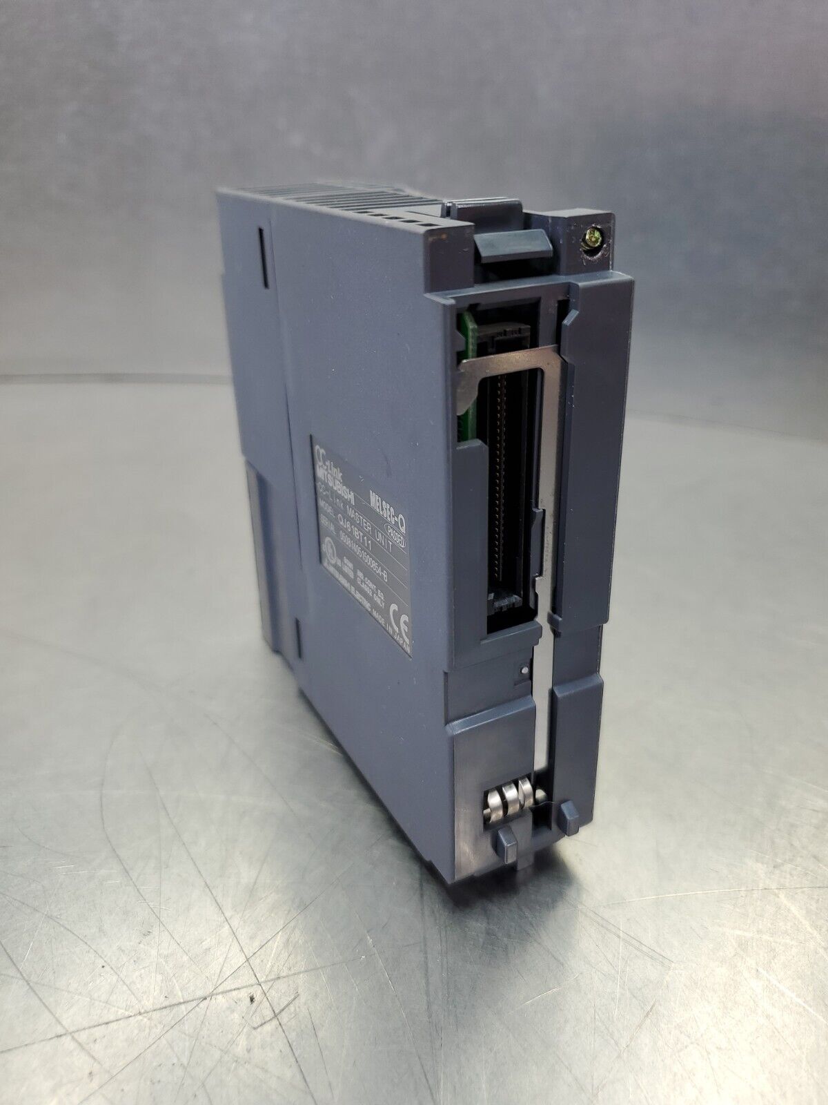 Mitsubishi QJ61BT11N CC-Link V2 Master Unit - MISSING COVER.           3C-22