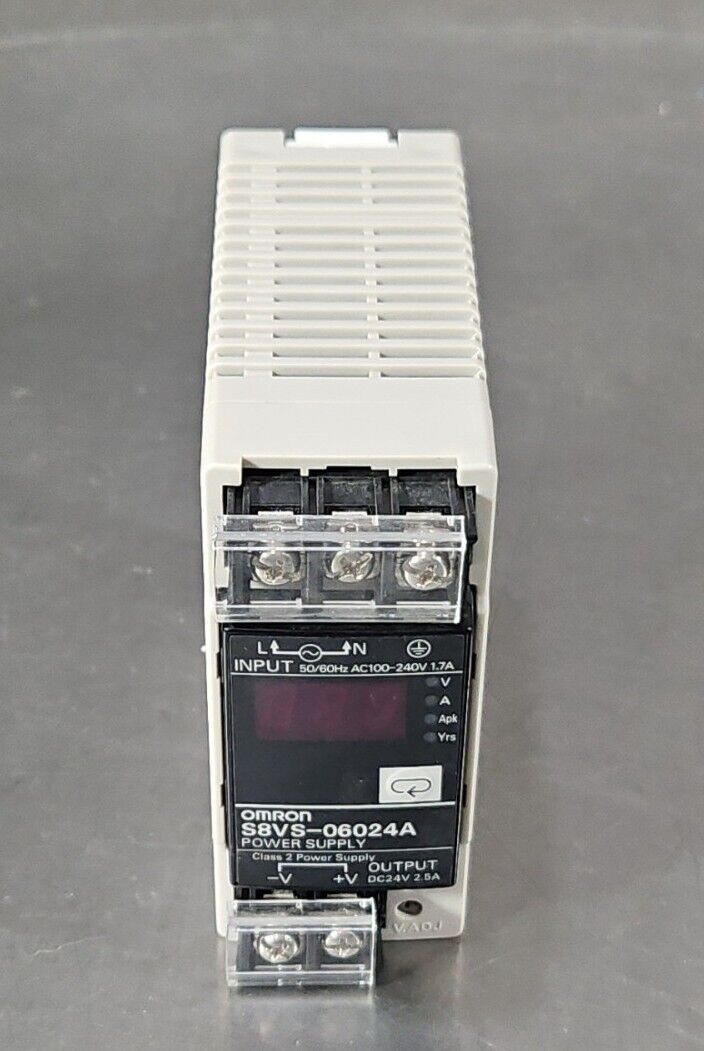 Omron S8VS-06024A 24V 2.5A 60W 7-Pin Power Supply                        4D-17