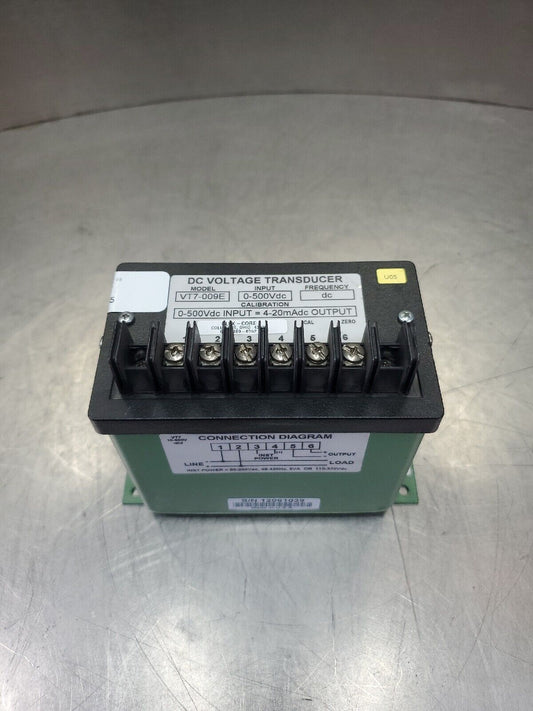 OHIO SEMITRONICS VT7-009E 0-500VDC VOLTAGE TRANSDUCER.                        4H