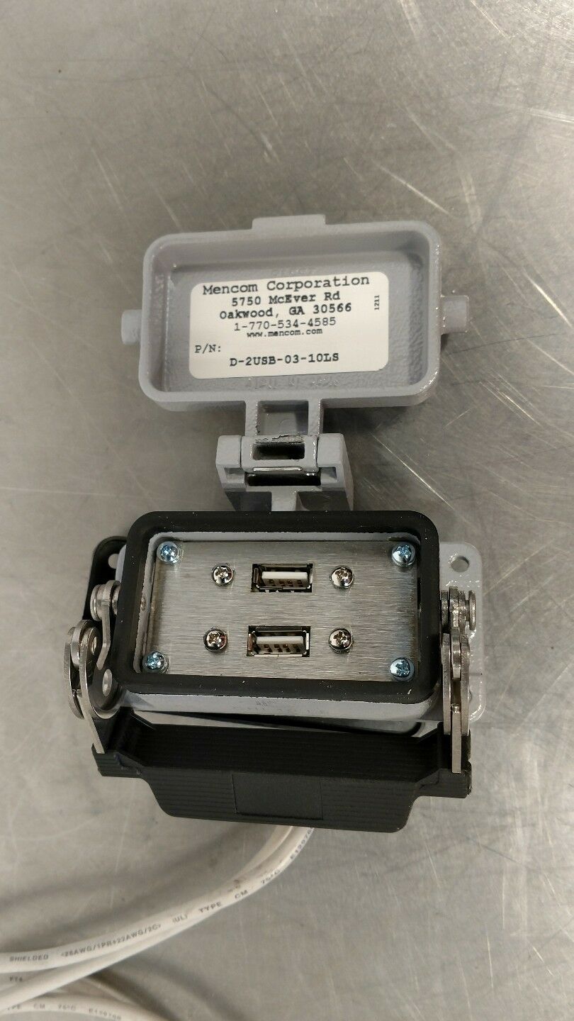 Mencom Corp. D-2USB-03-LS Panel Interface Connector 6A