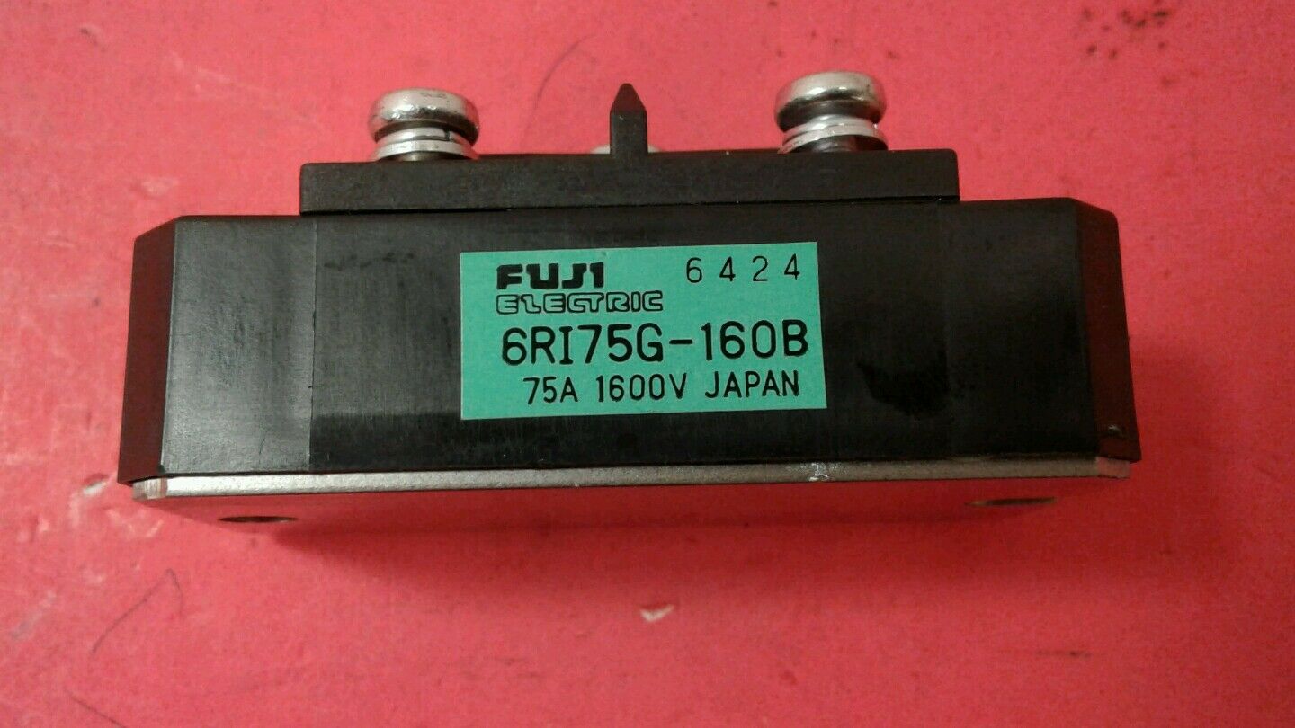 Fuji Electric 6RI75G-160B 75A Power Diode Module.    4B