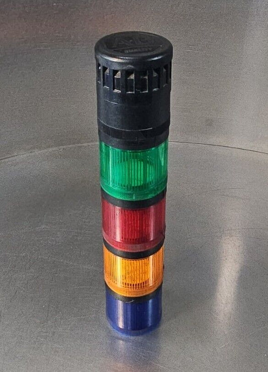 Allen-Bradley 855T-B24DN3 Stack Light: green/red/orange/blue.              4E-25