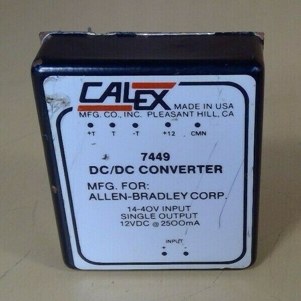 Calex 7449 DC/DC Converter                                                  3D-2