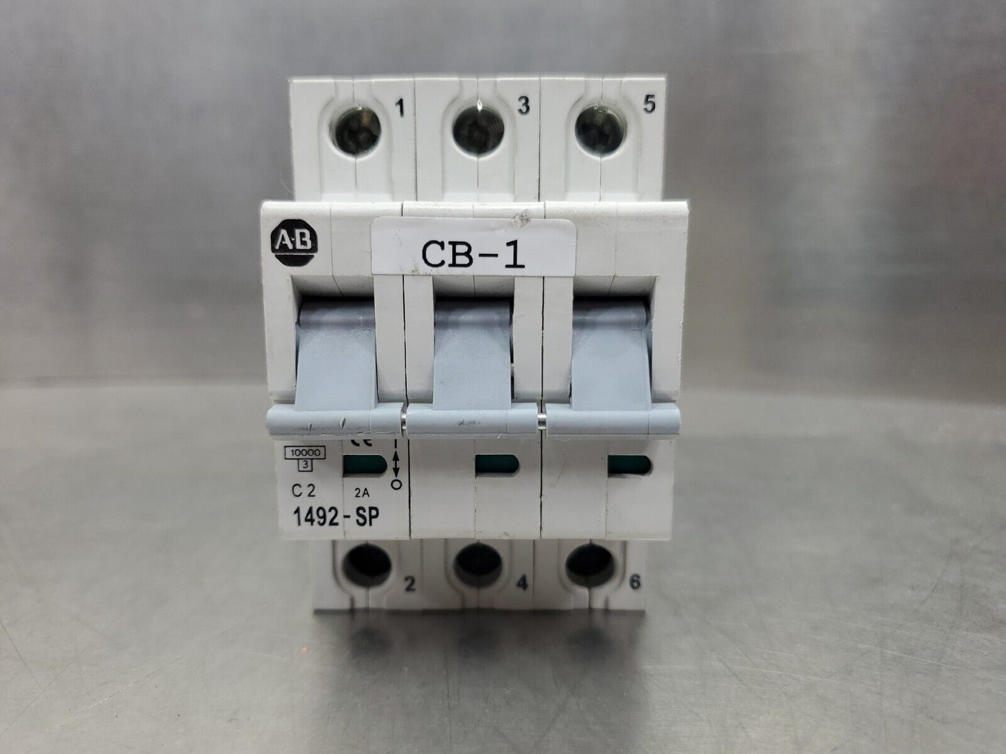 ALLEN BRADLEY 1492-SP3C020 Ser. C 415 VAC CIRCUIT BREAKER.                 4E-16