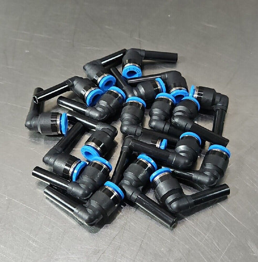 Festo Quick Connect 1/4” Pipe x 6 elbow - Lot of 20.                   Loc 6D-10