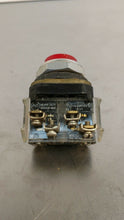 Load image into Gallery viewer, ALLEN BRADLEY Extended Round Red Push Button 800T-B Ser T 4A

